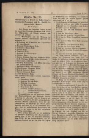 Verordnungs- und Anzeige-Blatt der k.k. General-Direction der österr. Staatsbahnen 18850607 Seite: 16