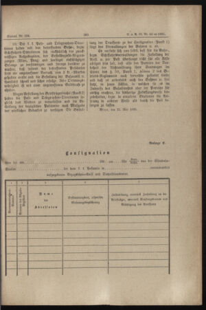 Verordnungs- und Anzeige-Blatt der k.k. General-Direction der österr. Staatsbahnen 18850621 Seite: 3