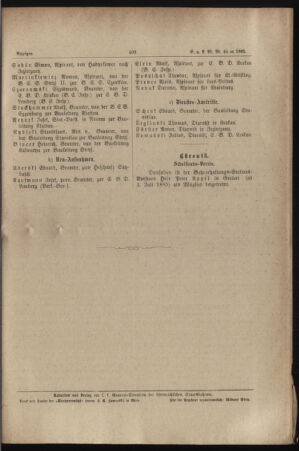 Verordnungs- und Anzeige-Blatt der k.k. General-Direction der österr. Staatsbahnen 18850627 Seite: 7