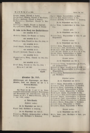 Verordnungs- und Anzeige-Blatt der k.k. General-Direction der österr. Staatsbahnen 18850707 Seite: 10