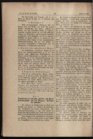 Verordnungs- und Anzeige-Blatt der k.k. General-Direction der österr. Staatsbahnen 18850801 Seite: 22