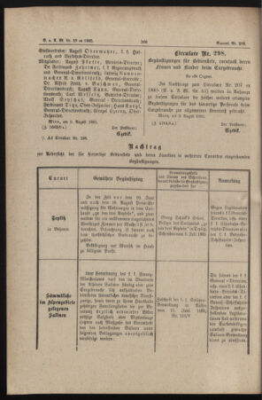 Verordnungs- und Anzeige-Blatt der k.k. General-Direction der österr. Staatsbahnen 18850814 Seite: 4