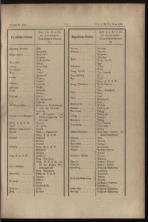 Verordnungs- und Anzeige-Blatt der k.k. General-Direction der österr. Staatsbahnen 18850814 Seite: 9