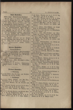 Verordnungs- und Anzeige-Blatt der k.k. General-Direction der österr. Staatsbahnen 18850819 Seite: 11