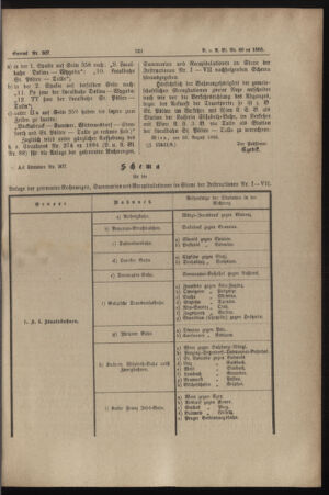 Verordnungs- und Anzeige-Blatt der k.k. General-Direction der österr. Staatsbahnen 18850819 Seite: 3