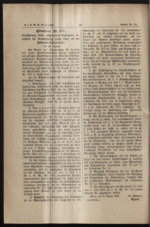 Verordnungs- und Anzeige-Blatt der k.k. General-Direction der österr. Staatsbahnen 18850819 Seite: 6