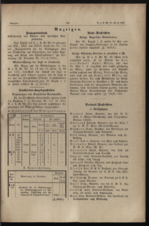 Verordnungs- und Anzeige-Blatt der k.k. General-Direction der österr. Staatsbahnen 18850908 Seite: 5