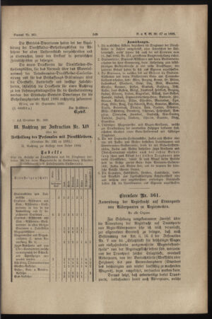 Verordnungs- und Anzeige-Blatt der k.k. General-Direction der österr. Staatsbahnen 18851006 Seite: 3