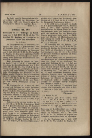 Verordnungs- und Anzeige-Blatt der k.k. General-Direction der österr. Staatsbahnen 18851013 Seite: 5