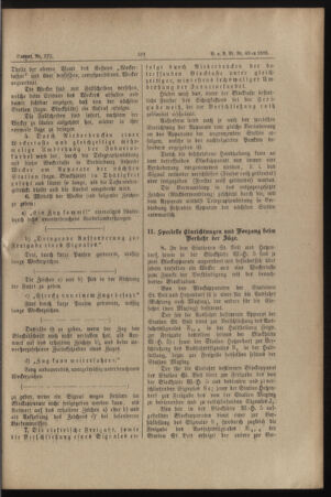 Verordnungs- und Anzeige-Blatt der k.k. General-Direction der österr. Staatsbahnen 18851017 Seite: 3