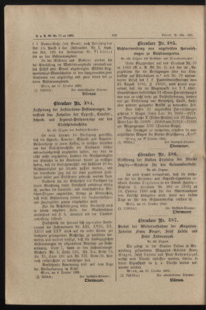 Verordnungs- und Anzeige-Blatt der k.k. General-Direction der österr. Staatsbahnen 18851019 Seite: 18