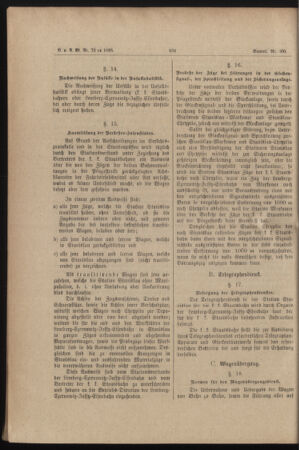 Verordnungs- und Anzeige-Blatt der k.k. General-Direction der österr. Staatsbahnen 18851028 Seite: 14