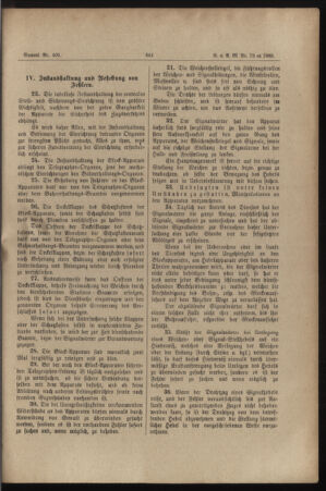 Verordnungs- und Anzeige-Blatt der k.k. General-Direction der österr. Staatsbahnen 18851028 Seite: 21