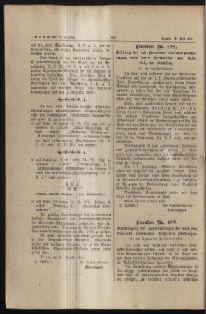 Verordnungs- und Anzeige-Blatt der k.k. General-Direction der österr. Staatsbahnen 18851031 Seite: 4