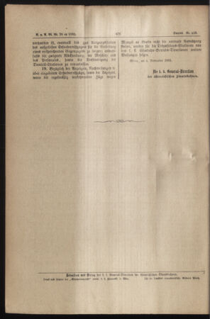 Verordnungs- und Anzeige-Blatt der k.k. General-Direction der österr. Staatsbahnen 18851109 Seite: 10