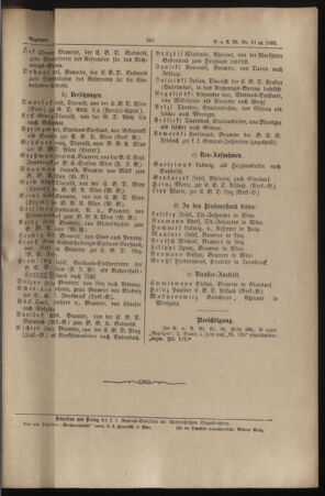 Verordnungs- und Anzeige-Blatt der k.k. General-Direction der österr. Staatsbahnen 18851127 Seite: 5