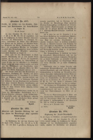 Verordnungs- und Anzeige-Blatt der k.k. General-Direction der österr. Staatsbahnen 18851217 Seite: 5