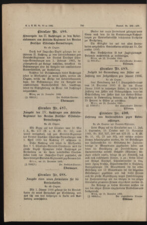 Verordnungs- und Anzeige-Blatt der k.k. General-Direction der österr. Staatsbahnen 18851227 Seite: 4