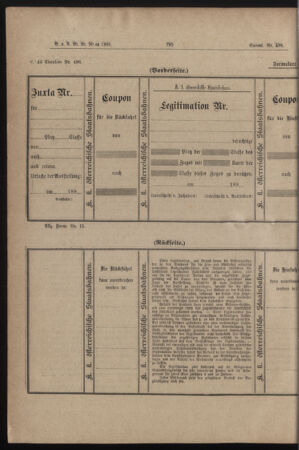 Verordnungs- und Anzeige-Blatt der k.k. General-Direction der österr. Staatsbahnen 18851230 Seite: 10