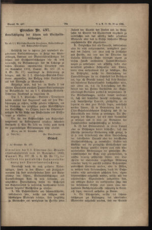 Verordnungs- und Anzeige-Blatt der k.k. General-Direction der österr. Staatsbahnen 18851230 Seite: 11