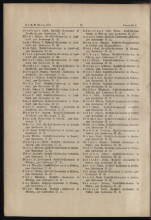 Verordnungs- und Anzeige-Blatt der k.k. General-Direction der österr. Staatsbahnen 18860104 Seite: 10