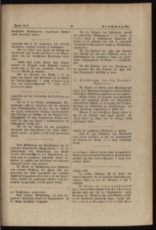 Verordnungs- und Anzeige-Blatt der k.k. General-Direction der österr. Staatsbahnen 18860113 Seite: 5