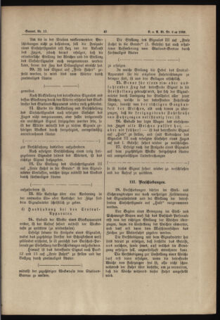 Verordnungs- und Anzeige-Blatt der k.k. General-Direction der österr. Staatsbahnen 18860116 Seite: 5