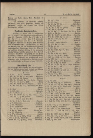 Verordnungs- und Anzeige-Blatt der k.k. General-Direction der österr. Staatsbahnen 18860118 Seite: 7