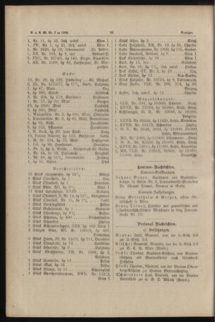 Verordnungs- und Anzeige-Blatt der k.k. General-Direction der österr. Staatsbahnen 18860118 Seite: 8