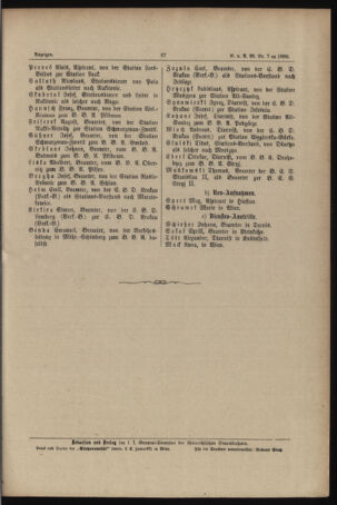 Verordnungs- und Anzeige-Blatt der k.k. General-Direction der österr. Staatsbahnen 18860118 Seite: 9