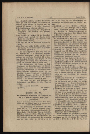 Verordnungs- und Anzeige-Blatt der k.k. General-Direction der österr. Staatsbahnen 18860124 Seite: 2