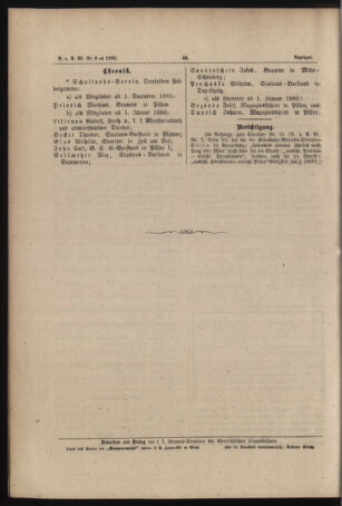 Verordnungs- und Anzeige-Blatt der k.k. General-Direction der österr. Staatsbahnen 18860124 Seite: 6