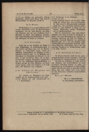 Verordnungs- und Anzeige-Blatt der k.k. General-Direction der österr. Staatsbahnen 18860312 Seite: 6