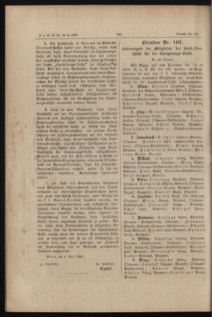 Verordnungs- und Anzeige-Blatt der k.k. General-Direction der österr. Staatsbahnen 18860413 Seite: 2