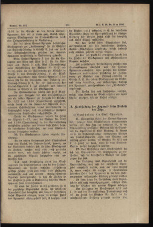 Verordnungs- und Anzeige-Blatt der k.k. General-Direction der österr. Staatsbahnen 18860609 Seite: 3