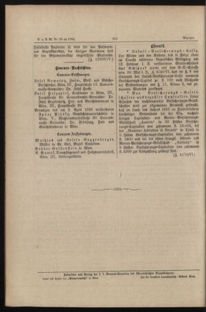 Verordnungs- und Anzeige-Blatt der k.k. General-Direction der österr. Staatsbahnen 18860625 Seite: 10