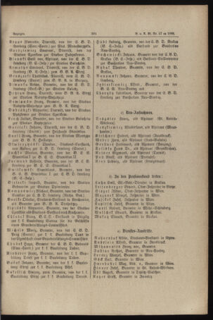 Verordnungs- und Anzeige-Blatt der k.k. General-Direction der österr. Staatsbahnen 18860803 Seite: 11