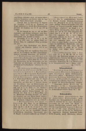 Verordnungs- und Anzeige-Blatt der k.k. General-Direction der österr. Staatsbahnen 18860911 Seite: 14