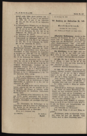 Verordnungs- und Anzeige-Blatt der k.k. General-Direction der österr. Staatsbahnen 18860911 Seite: 4