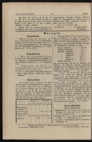 Verordnungs- und Anzeige-Blatt der k.k. General-Direction der österr. Staatsbahnen 18861204 Seite: 4