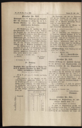 Verordnungs- und Anzeige-Blatt der k.k. General-Direction der österr. Staatsbahnen 18861212 Seite: 4