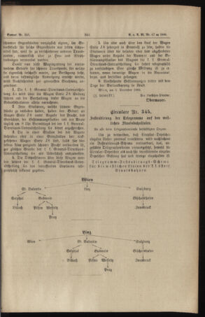 Verordnungs- und Anzeige-Blatt der k.k. General-Direction der österr. Staatsbahnen 18861212 Seite: 5