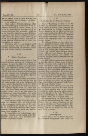 Verordnungs- und Anzeige-Blatt der k.k. General-Direction der österr. Staatsbahnen 18861223 Seite: 13