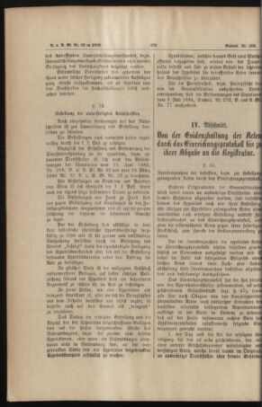 Verordnungs- und Anzeige-Blatt der k.k. General-Direction der österr. Staatsbahnen 18861223 Seite: 22