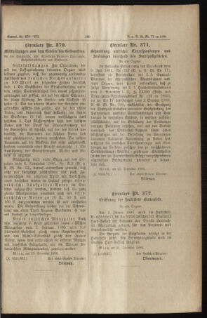 Verordnungs- und Anzeige-Blatt der k.k. General-Direction der österr. Staatsbahnen 18861229 Seite: 5