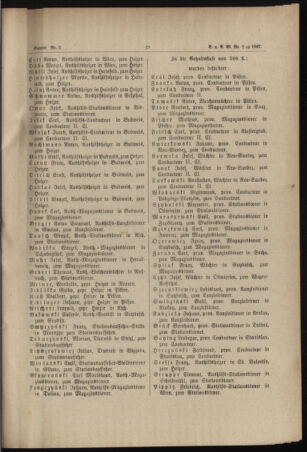 Verordnungs- und Anzeige-Blatt der k.k. General-Direction der österr. Staatsbahnen 18870104 Seite: 19