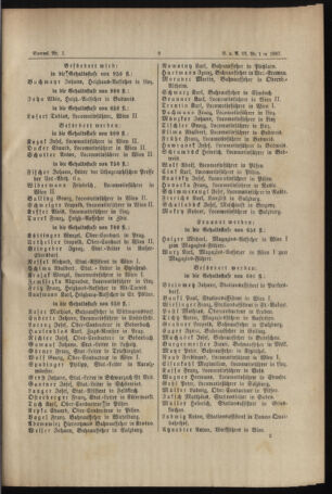 Verordnungs- und Anzeige-Blatt der k.k. General-Direction der österr. Staatsbahnen 18870104 Seite: 9