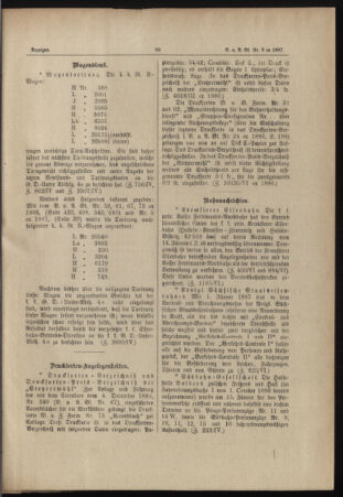 Verordnungs- und Anzeige-Blatt der k.k. General-Direction der österr. Staatsbahnen 18870215 Seite: 15