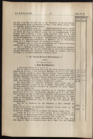 Verordnungs- und Anzeige-Blatt der k.k. General-Direction der österr. Staatsbahnen 18870218 Seite: 6