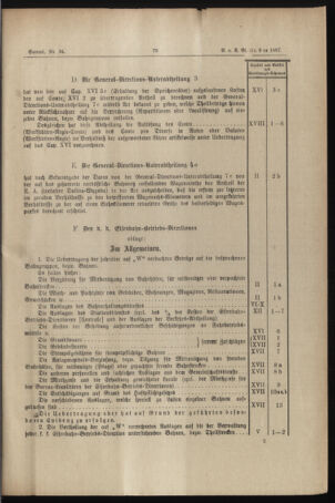 Verordnungs- und Anzeige-Blatt der k.k. General-Direction der österr. Staatsbahnen 18870218 Seite: 9